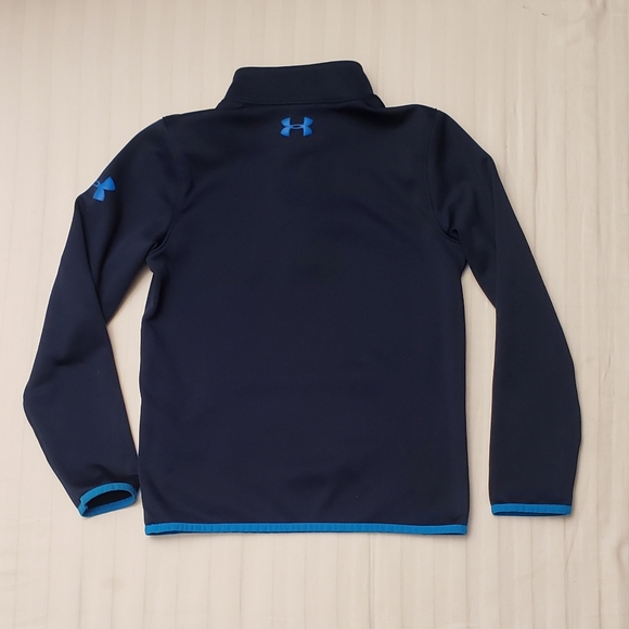🏁UNDER ARMOUR Gear Jacket,Size YLG - Picture 4 of 8